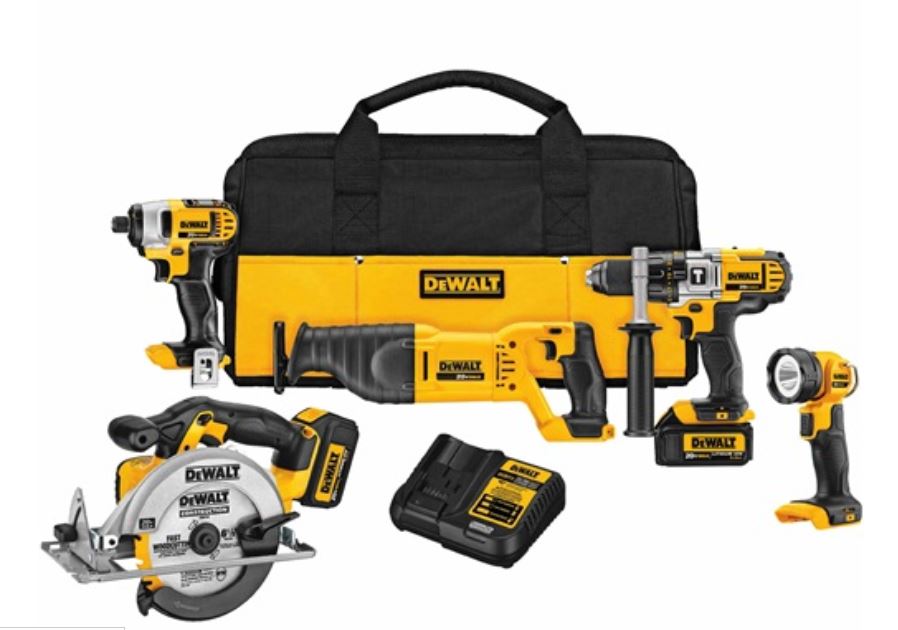 Dewalt 20V MAX 5-Tool Combo Kit