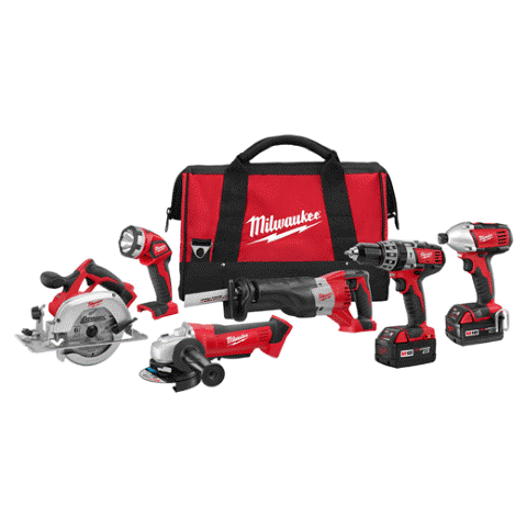 Milwaukee® M18 6pc tool kit