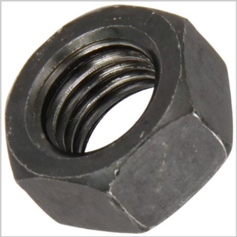 Fin Hex nut GR2 NC plain 1/2-13