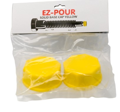 EZ-POUR RSOLID BASE CAP BLACK 2/PK