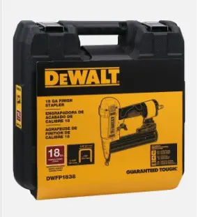 DEWALT 18 GA PNEUMATIC DA FINISH STAPLER